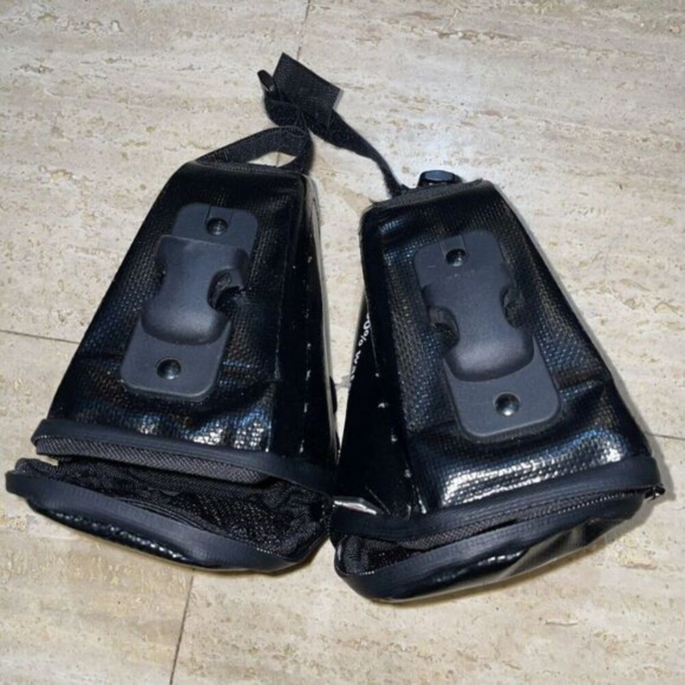 Set Of 2 VENZO Polyeste Waterproof Bike Bicycle Saddle Bag 6x4.5x4"